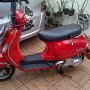 Jual vespa lx 150 merah 2011