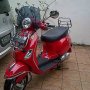 Jual vespa lx 150 merah 2011