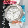 ALEXANDRE CHRISTIE 6149 Ceramics Diamond For Ladies (WH)