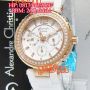 ALEXANDRE CHRISTIE 6149 Ceramics Diamond For Ladies (WY)