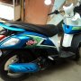 Jual Suzuki Lets Sport FI Thn 2012 akhir,Biru mulus,Surat Komplit,