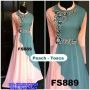 Dress Peach mix Tosca