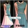 Dress Peach mix Tosca