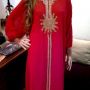 Kaftan Gamis Star red