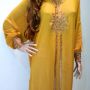 Kaftan Gamis Star Yellow