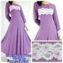 Dress Cataleya ungu