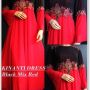 Dress Kinanti Black mix red
