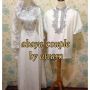 Abaya Couple White