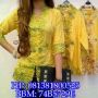 Kebaya kerancang solo kuning