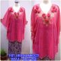 Tunik Mawar Daun Pink Fanta 