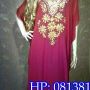 GAMIS KAFTAN PAYET BUNGA 03 