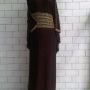 Kaftan Gamis Syahrini Coklat