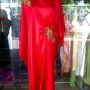 Kaftan Agnes Satin Red