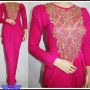 Dress Luna Bordir Pink