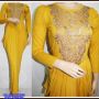 Dress Luna Bordir Yellow