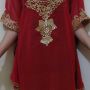 Tunik Garuda maroon Satu Set