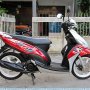 Jual Yamaha Mio J 2012 Bulan 4 DKI Merah Putih Km 2000an