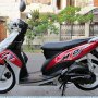 Yamaha Mio J 2012 Bulan 4 DKI Merah Putih Km 1000an Mulusss