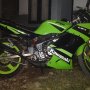 Jual kawasaki ninja krr 150 hijau standart full original