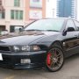 Jual Mitsubishi galant hiu manual 2001 hitam kondisi istimewa