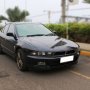 Jual Mitsubishi galant hiu manual 2001 hitam kondisi istimewa