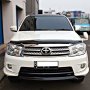 Jual Toyota fortuner trd sportivo 2011 a/t 2.5 diesel turbo super white