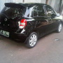 Jual Nissan March automatic 2011 hitam
