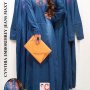 Jual Maxi Dress lengan panjang harga super murah