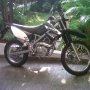 Jual KLX 150 S, bulan 4 akhir, tahun 2012, hitam, km 1000