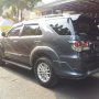 Jual Fortuner D4D AT TRD Dark Grey 2012 istimewa