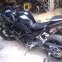Jual Kawasaki Ninja 250 fi black 2012 mulus pajak panjang