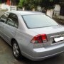 Honda Civic VTI 2001 silver jual cepet cuma 102jt