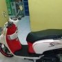 Jual Motor Honda Scoopy fi 2013 orange merah 