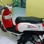 Jual Motor Honda Scoopy fi 2013 orange merah 