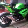 Jual BU Ninja ZXR 250 th 2013 hijau siap pakai