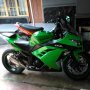 Jual BU Ninja ZXR 250 th 2013 hijau siap pakai