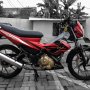 Jual Satria FU 2008 Red-Black, KM 6 ribuan