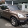 Honda CR-V 2.0 AT 2002 Coklat Plat D