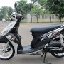 Jual Yamaha Mio J 2012 Bulan 11 Hitam Putih Mulus