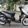 Jual Yamaha Mio J 2012 Bulan 11 Hitam Putih Mulus