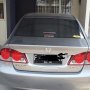 Jual  honda CIVIC 2008 i vtech silver mulus