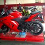 JUAL KAWASAKI NINJA 250 2012 MERAH JAKARTA