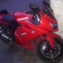 JUAL KAWASAKI NINJA 250 2012 MERAH JAKARTA