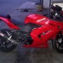 JUAL KAWASAKI NINJA 250 2012 MERAH JAKARTA