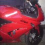 JUAL KAWASAKI NINJA 250 2012 MERAH JAKARTA