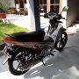 Jual Supra X 125PGM FI 2006 Putih orange