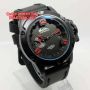 QUICKSILVER Leather Black-Red