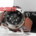 Alexandre Christie 6295 Silver Brown Leather