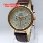 ALBA Chrono Date Leather (BRG) For Men