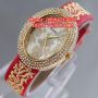 GUESS BATIK Leather Gold Red